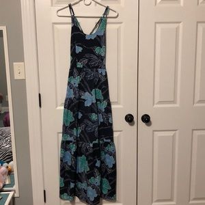 🌟BOGO LOFT Tiered Criss-cross floral dress